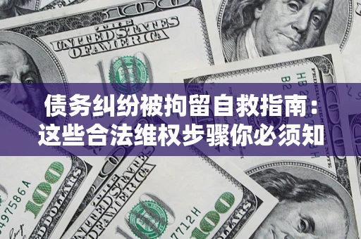济南债务纠纷被拘留自救指南：这些合法维权步骤你必须知道！