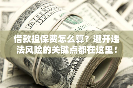 济南借款担保费怎么算？避开违法风险的关键点都在这里！