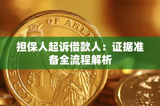 济南担保人起诉借款人：证据准备全流程解析