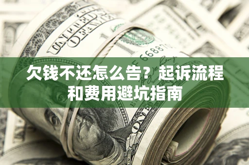 济南欠钱不还怎么告？起诉流程和费用避坑指南