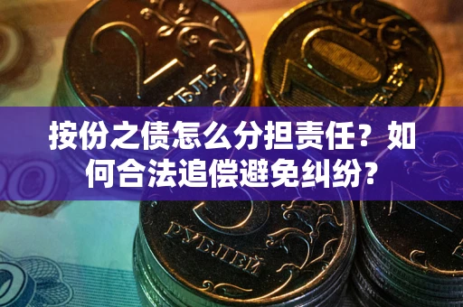 济南按份之债怎么分担责任？如何合法追偿避免纠纷？